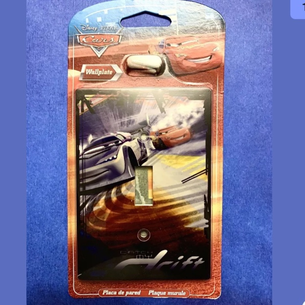 Disney‎ Pixar Cars NWT Light Switch Wall Plate